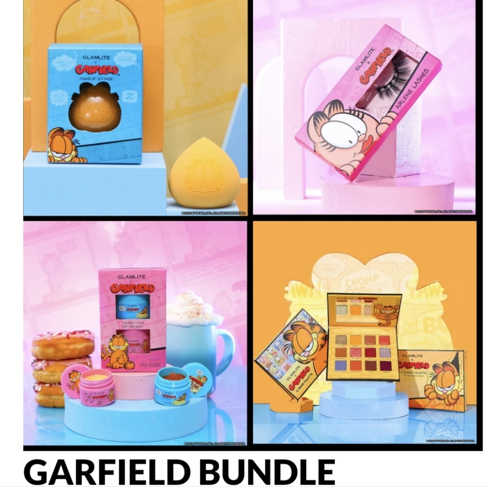 Glamlite x Garfield Makeup Set